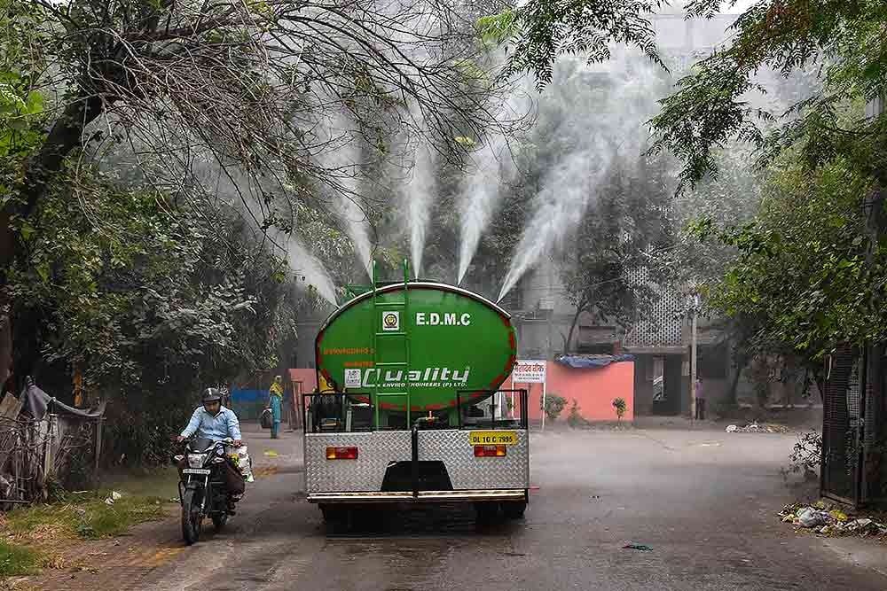 Water Sprinkler Truck
